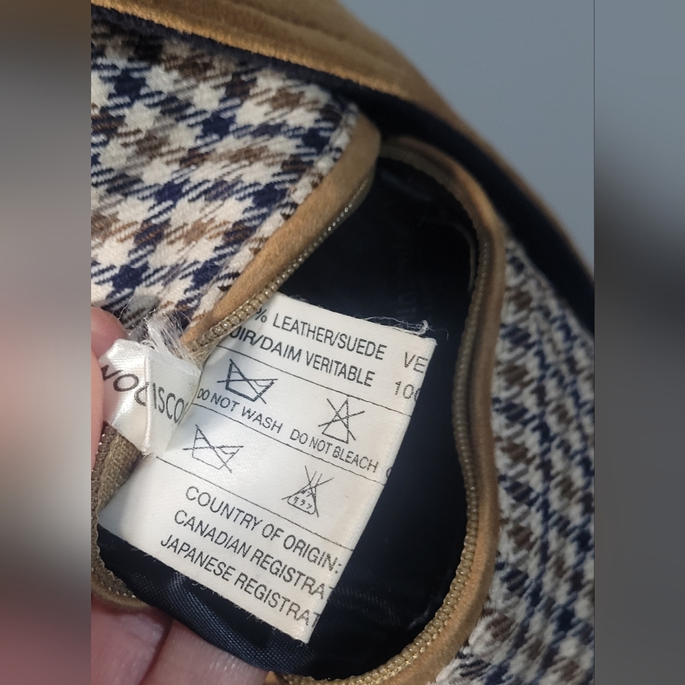 Men's Aquascutum Suede Leather Jacket Wool Lining - Picture 9 of 12